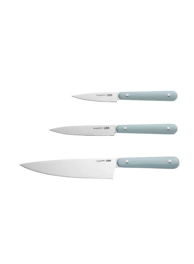 Berghoff 3-Pc Starter Knife Set-Blue - Image 1